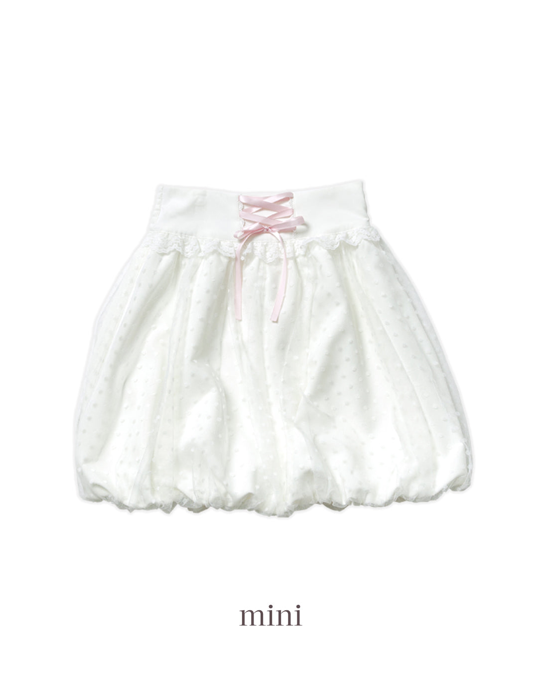 mellfy memory Angel tulle balloon Skirt