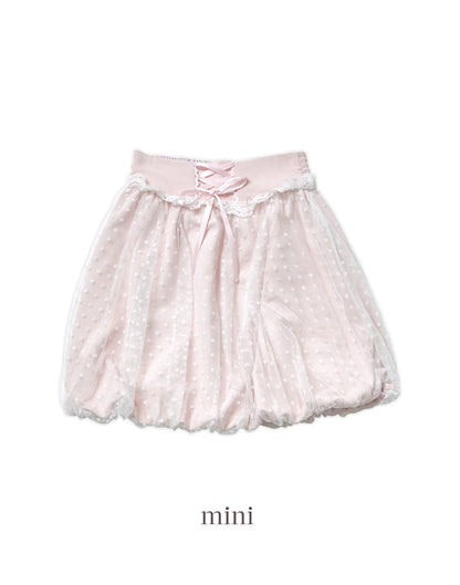 <March Delivery> mellfy memory Angel tulle balloon Skirt