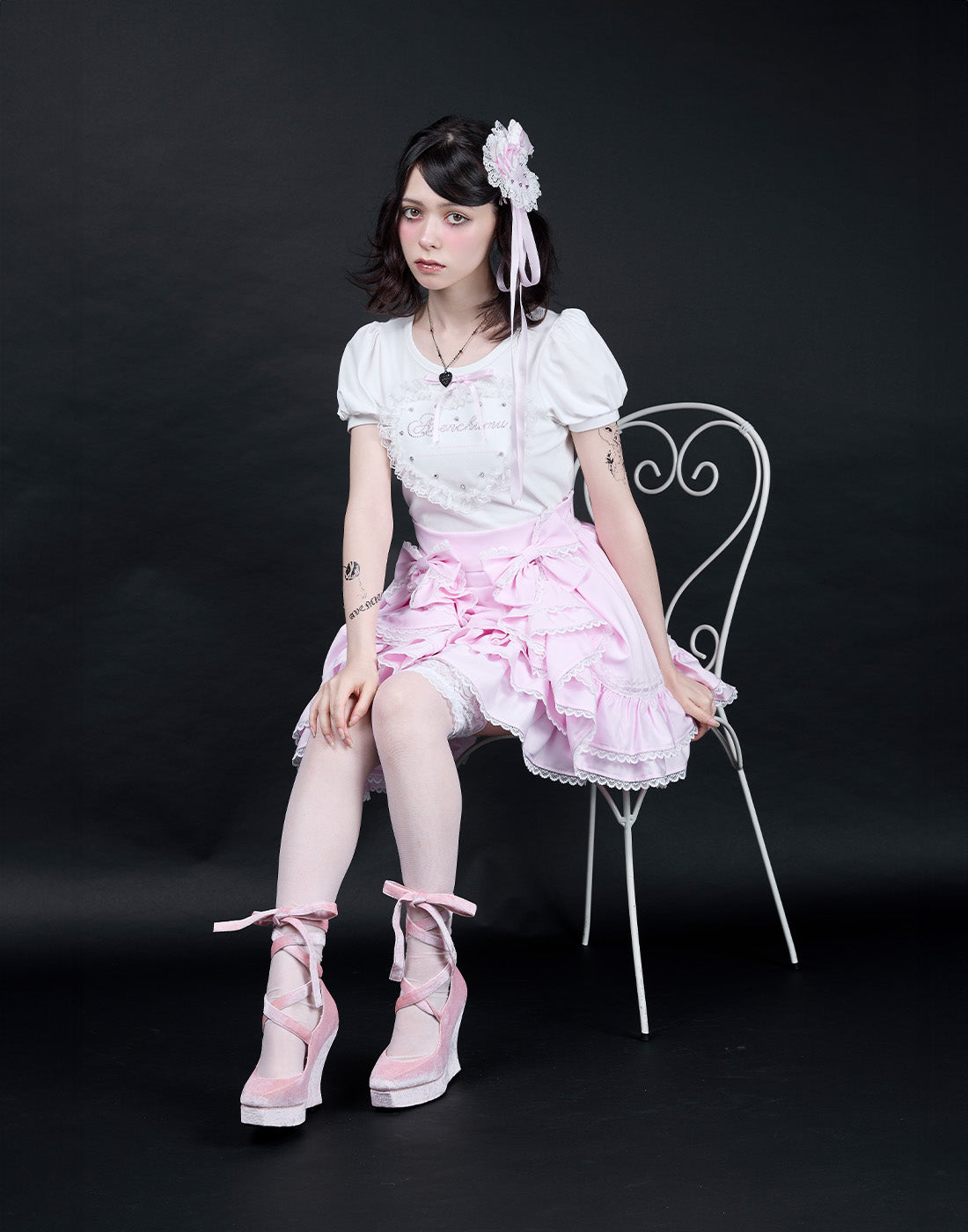 AVENCHUMU My only Doll frill skirt　