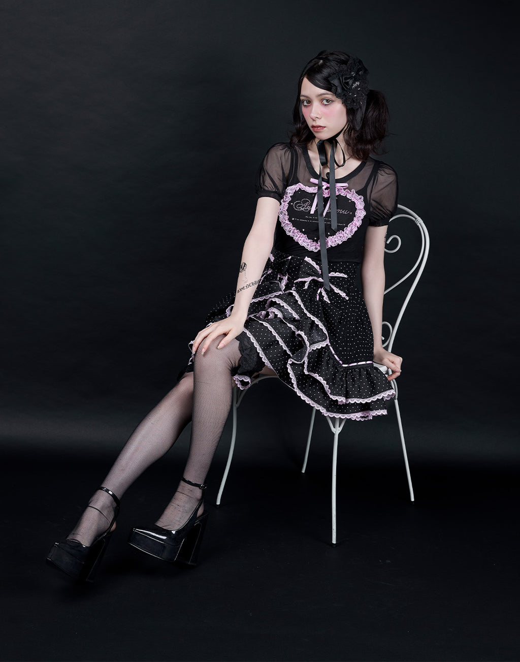 AVENCHUMU My only Doll frill skirt　