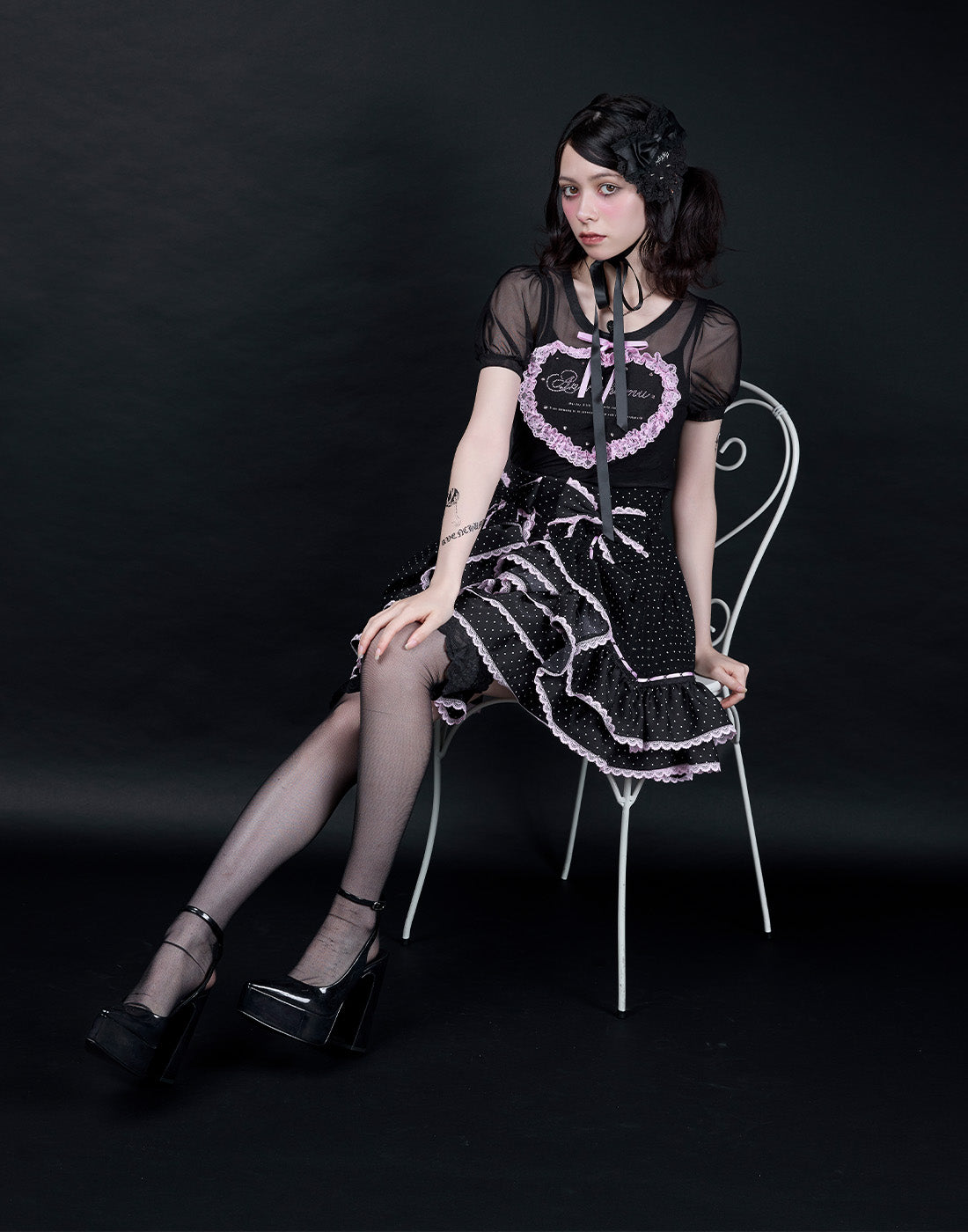 AVENCHUMU My only Doll frill skirt　