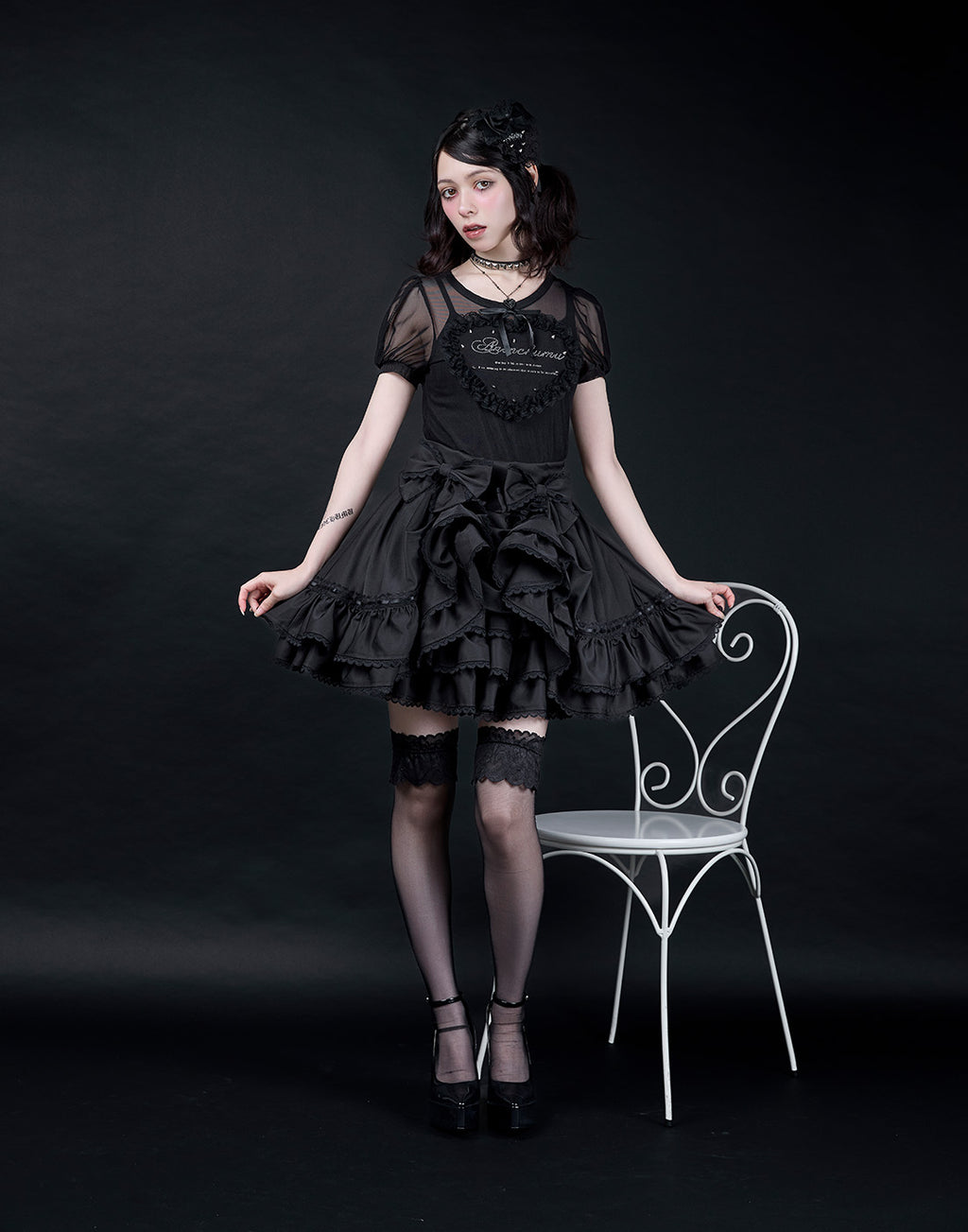 AVENCHUMU My only Doll frill skirt　