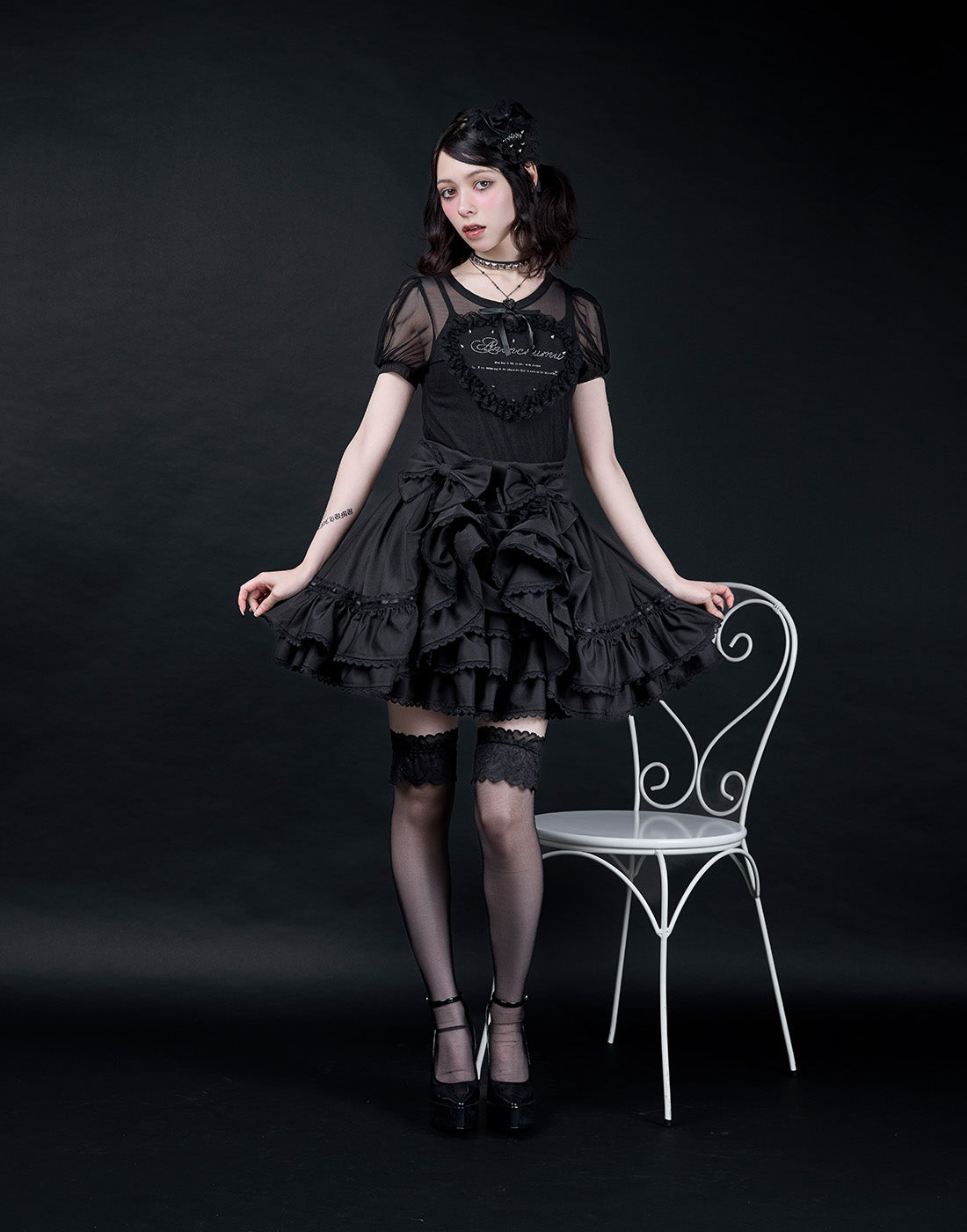 AVENCHUMU My only Doll frill skirt　