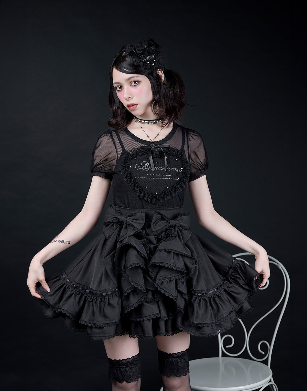 AVENCHUMU My only Doll frill skirt　
