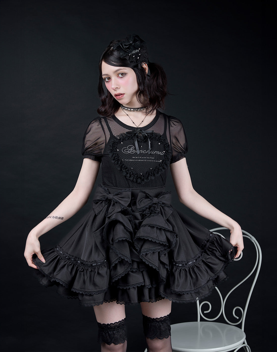 AVENCHUMU My only Doll frill skirt　