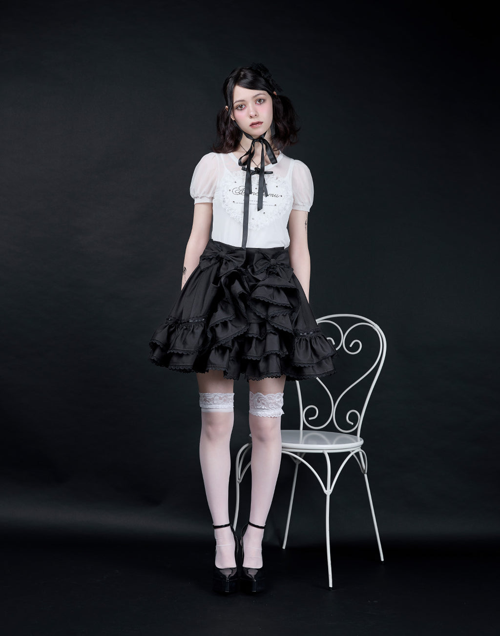 AVENCHUMU My only Doll frill skirt　