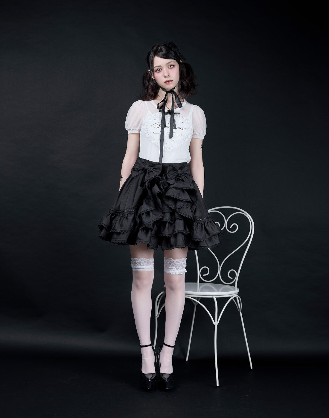 AVENCHUMU My only Doll frill skirt　