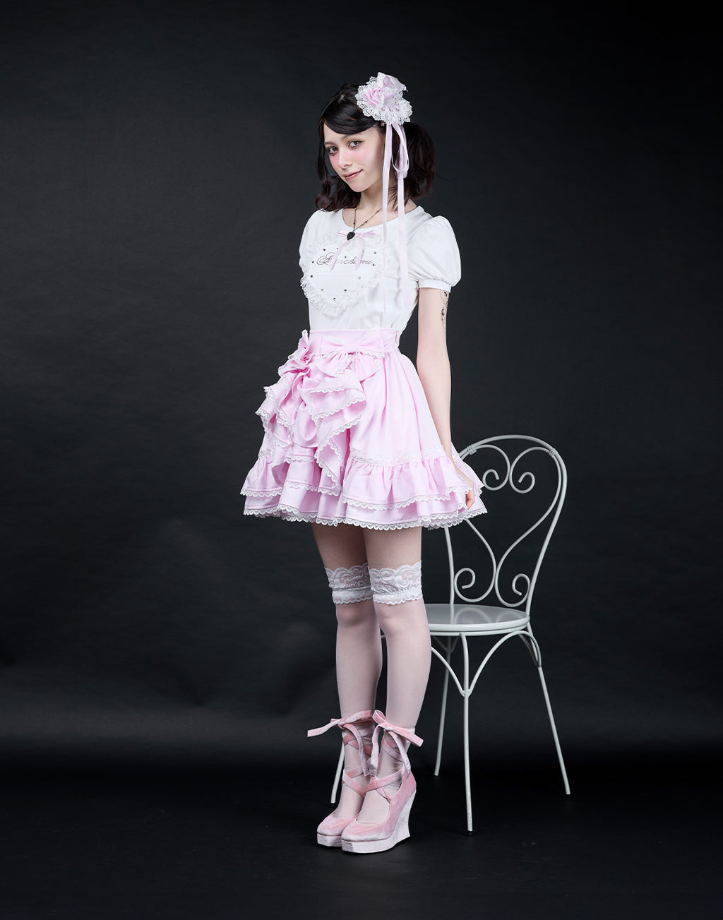 AVENCHUMU My only Doll frill skirt　