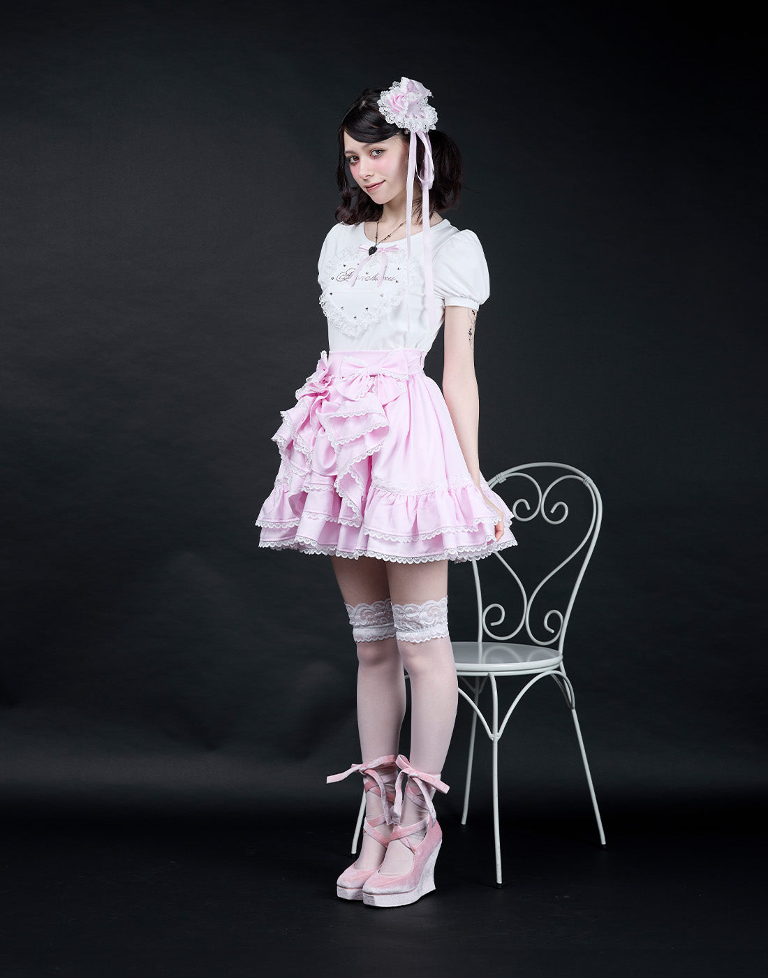 AVENCHUMU My only Doll frill skirt　