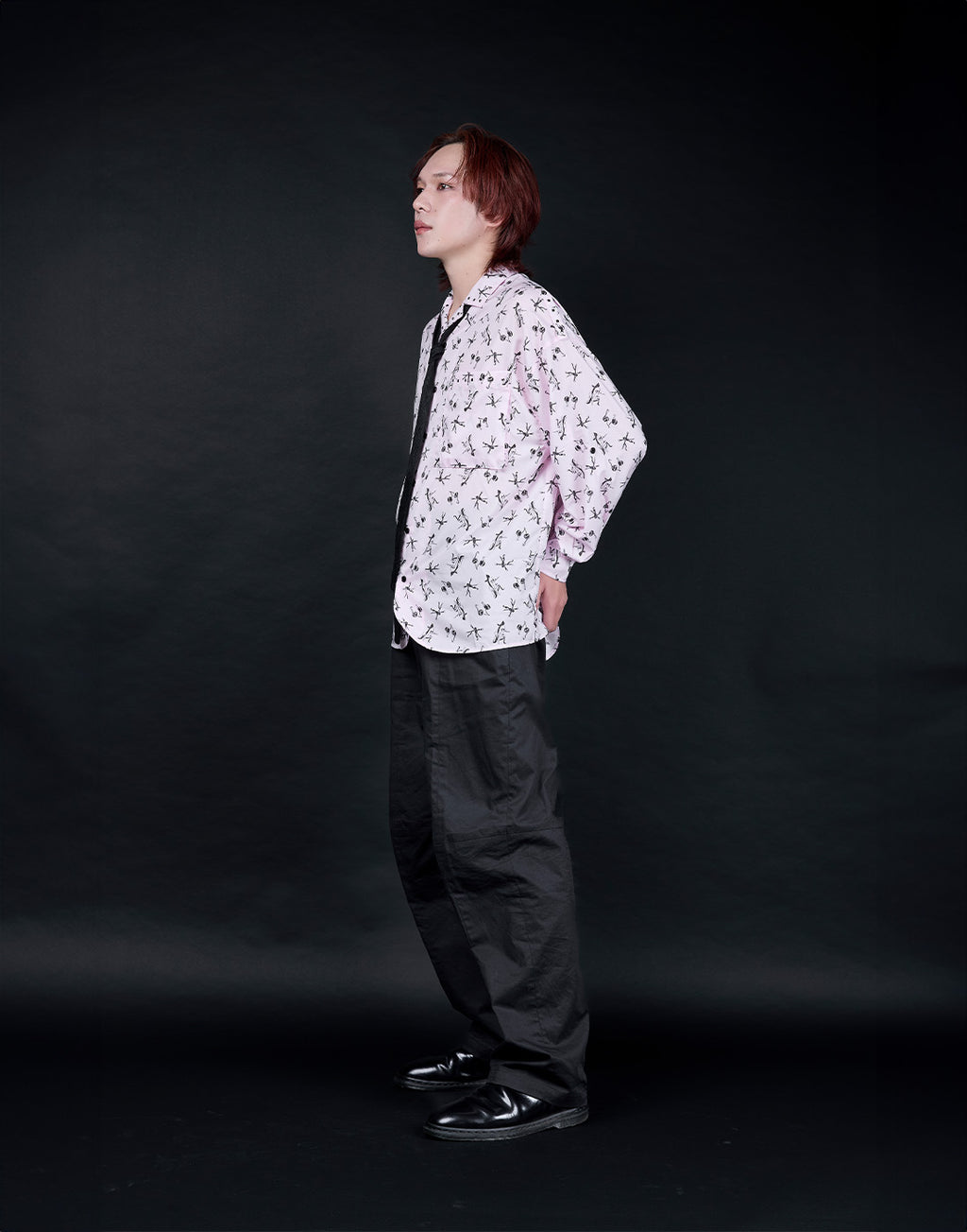 AVENCHUMU ERICO collaboration illustration oversized shirt