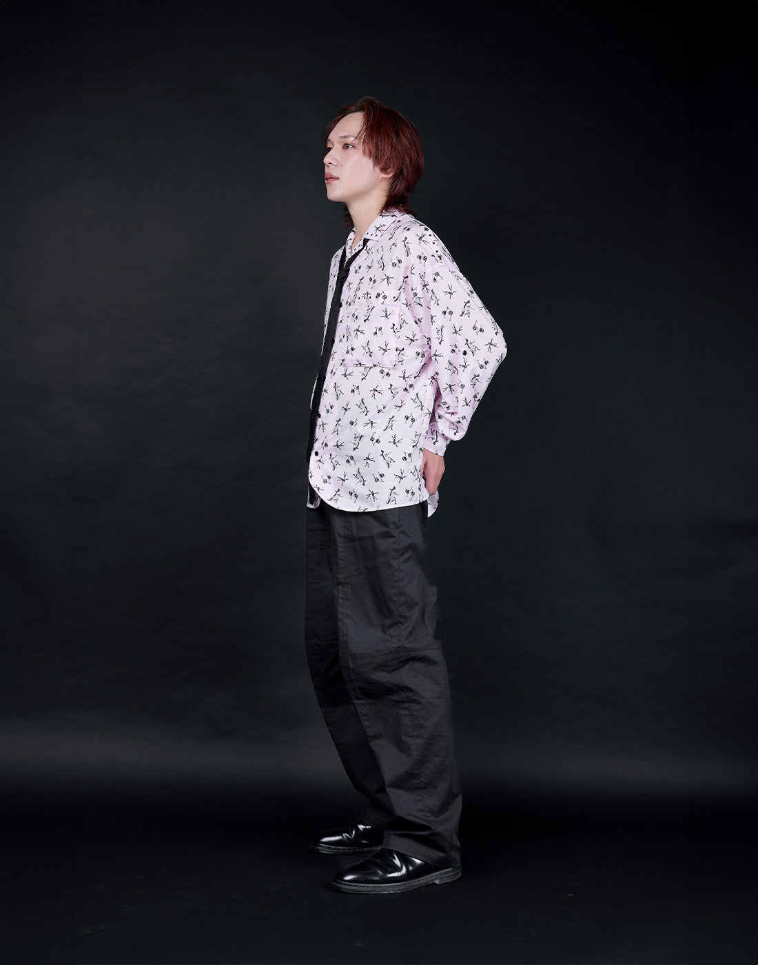 AVENCHUMU ERICO collaboration illustration oversized shirt