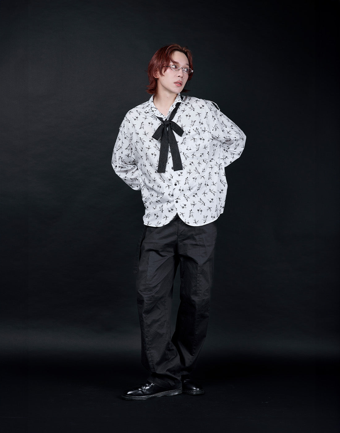 AVENCHUMU ERICO collaboration illustration oversized shirt