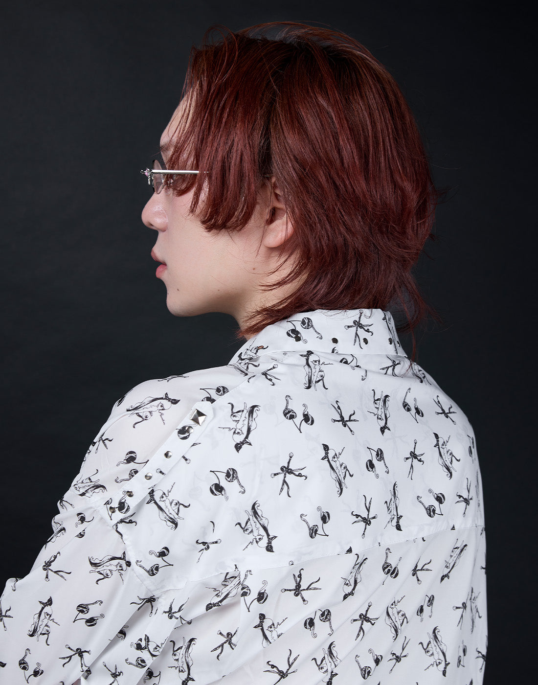 AVENCHUMU ERICO collaboration illustration oversized shirt