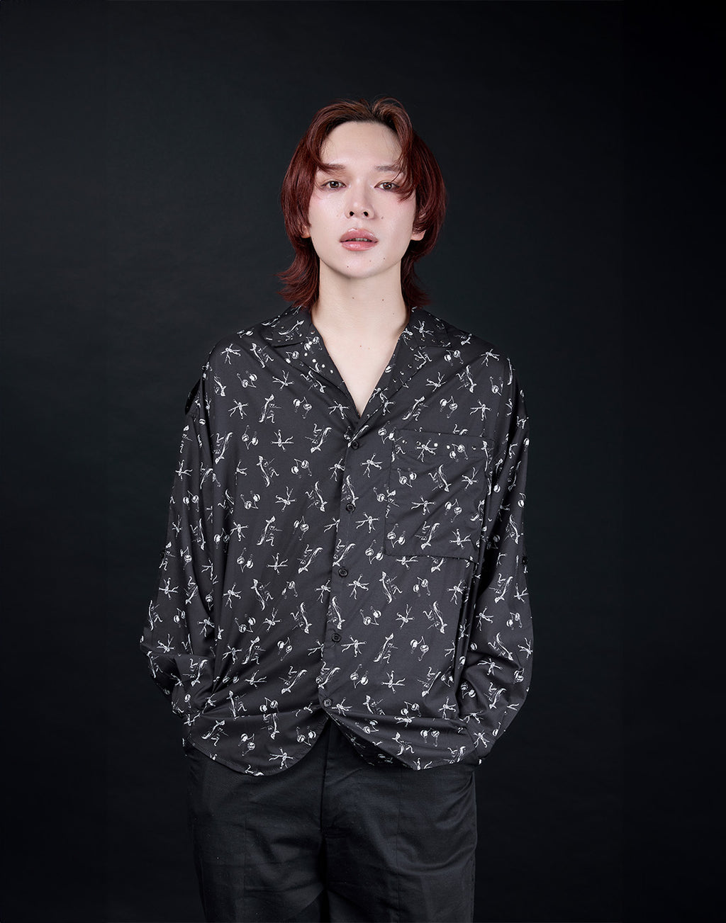 AVENCHUMU ERICO collaboration illustration oversized shirt