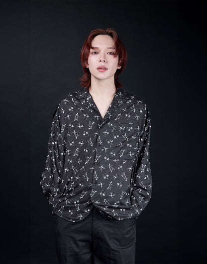 AVENCHUMU ERICO collaboration illustration oversized shirt