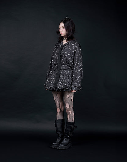 AVENCHUMU ERICO collaboration illustration oversized shirt