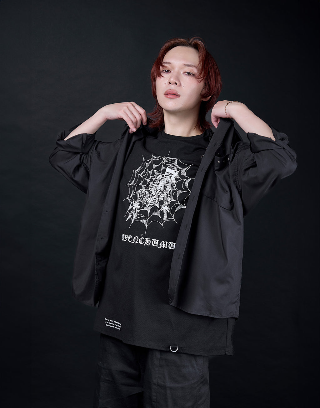 AVENCHUMU ERICO collaboration illustration oversized shirt
