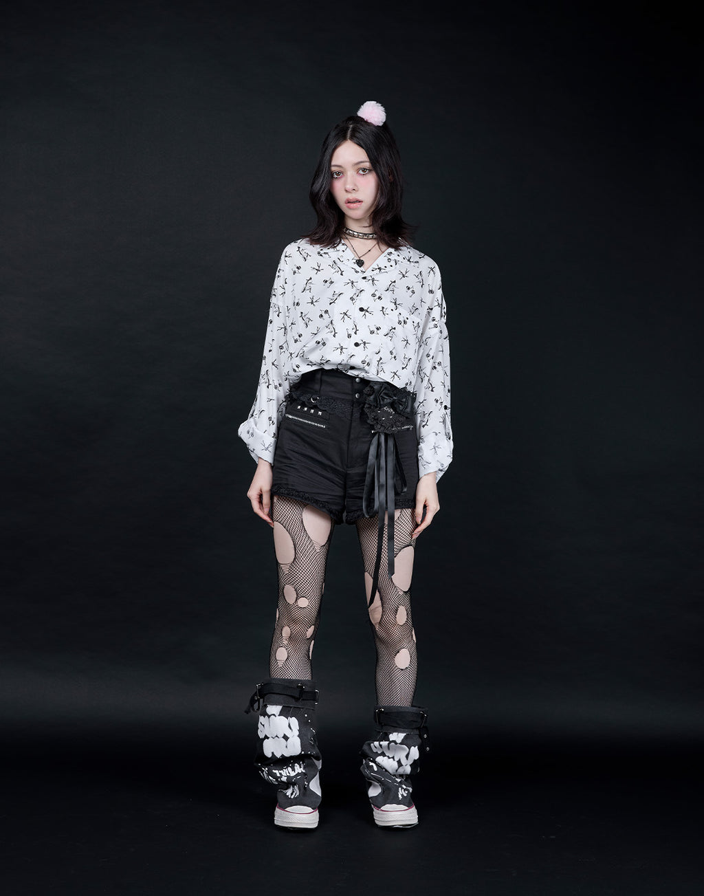 AVENCHUMU ERICO collaboration illustration oversized shirt