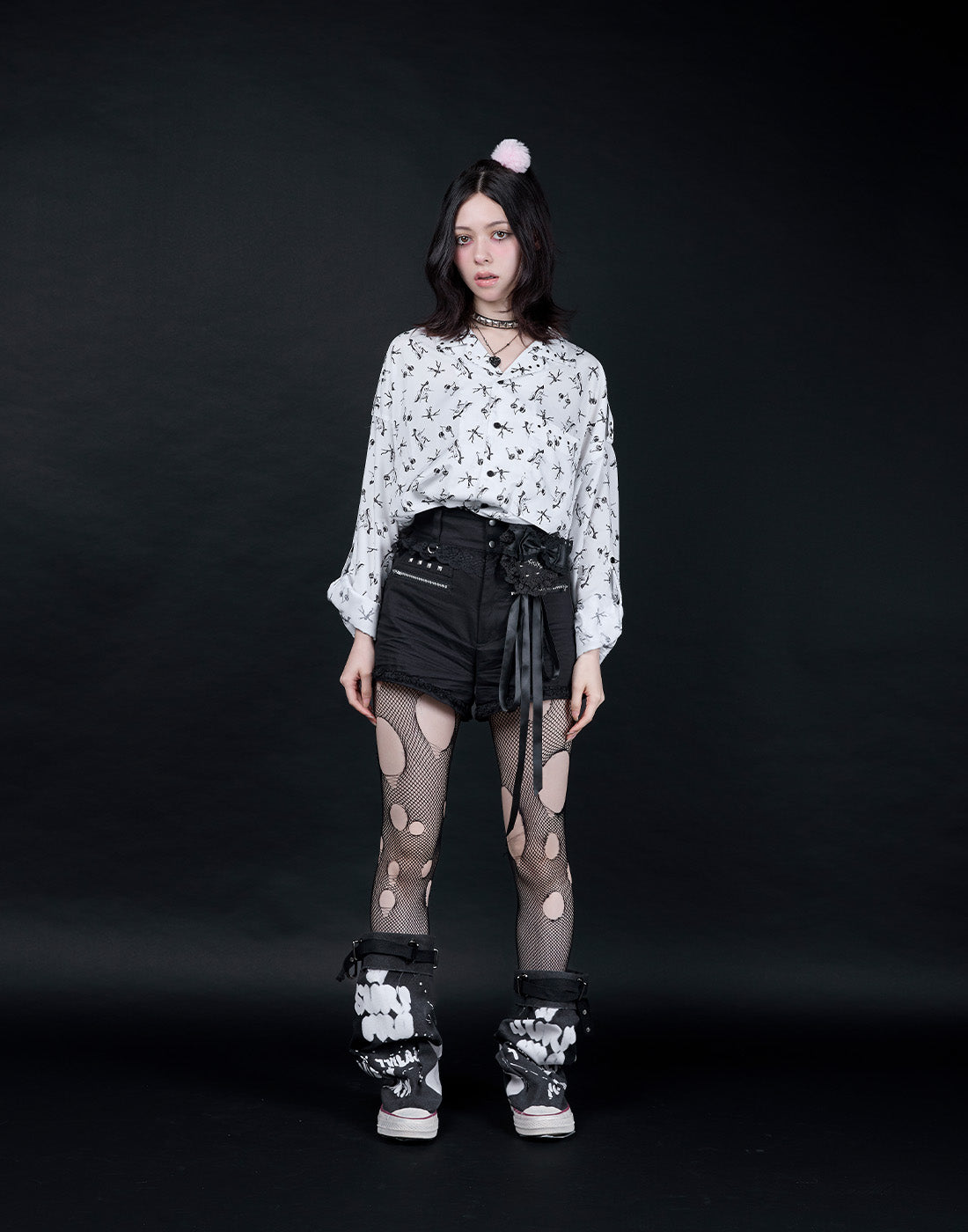 AVENCHUMU ERICO collaboration illustration oversized shirt