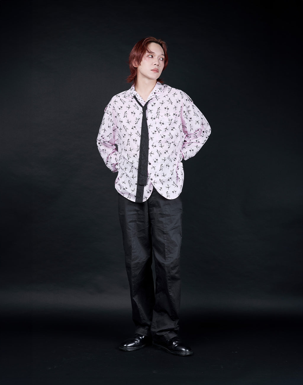 AVENCHUMU ERICO collaboration illustration oversized shirt