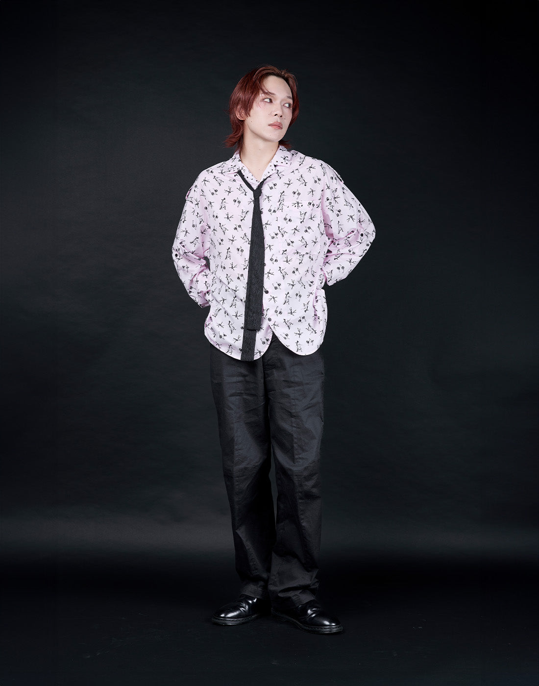 AVENCHUMU ERICO collaboration illustration oversized shirt