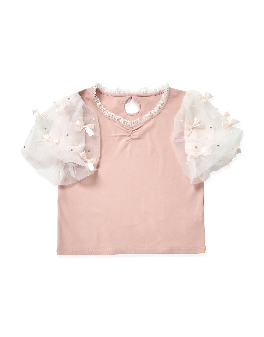 mellfy memory Happiness ribbon puff Top