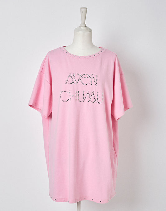 AVENCHUMU Studs logo t-shirt