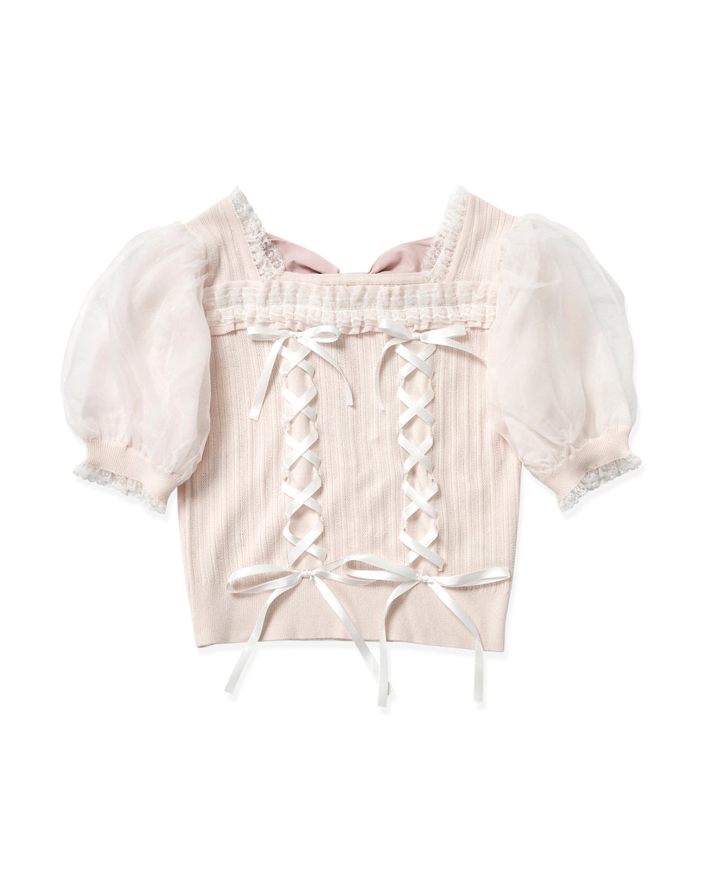 mellfy memory Hug me ribbon Top