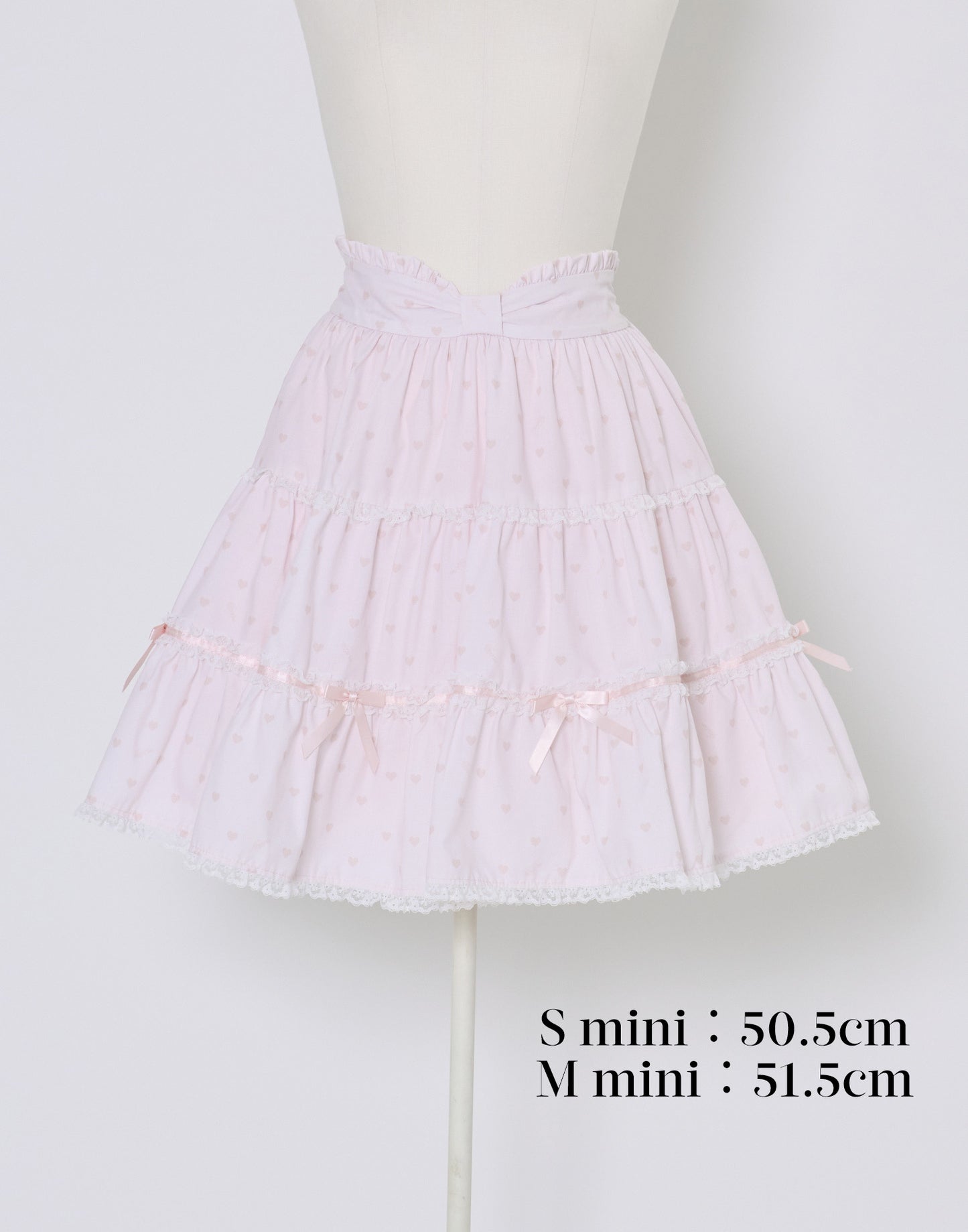 (Pre-order) mellfy memory Chocolate de Love Letter Skirt