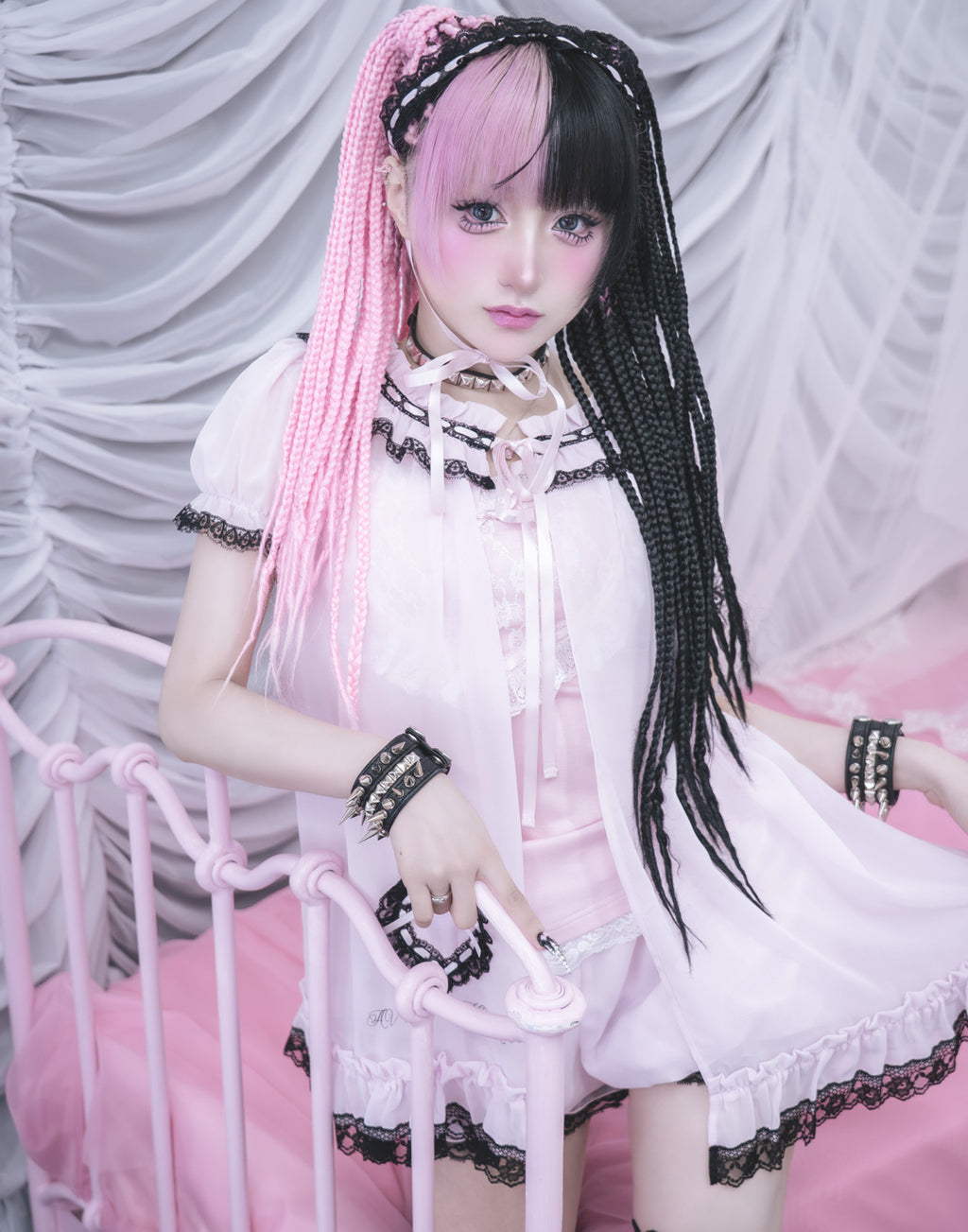 AVENCHUMU Heart pocket & baby like chiffon setup