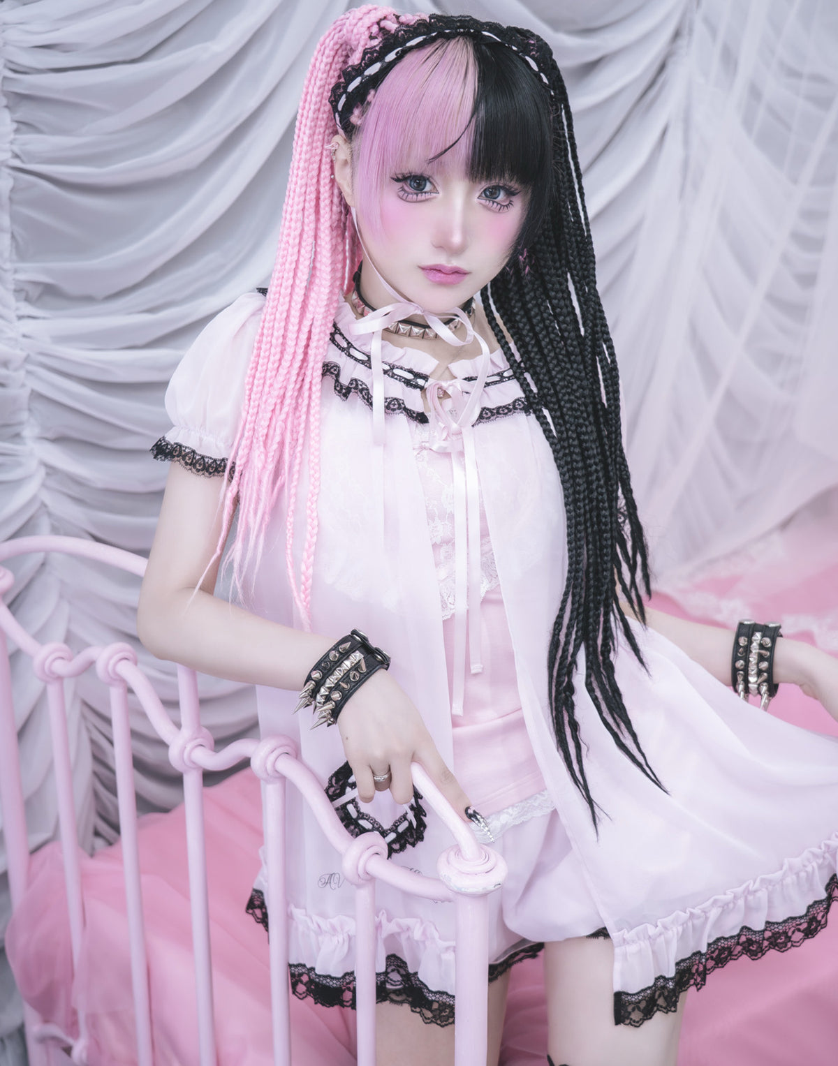 AVENCHUMU Heart pocket & baby like chiffon setup