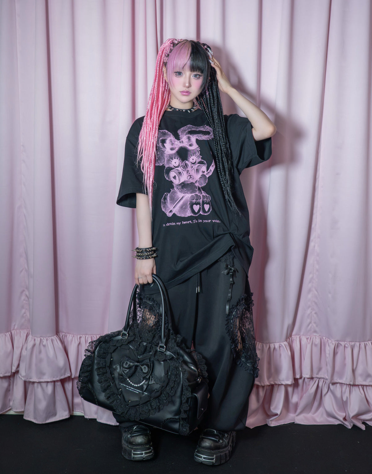 AVENCHUMU Bunny illustration T-shirt