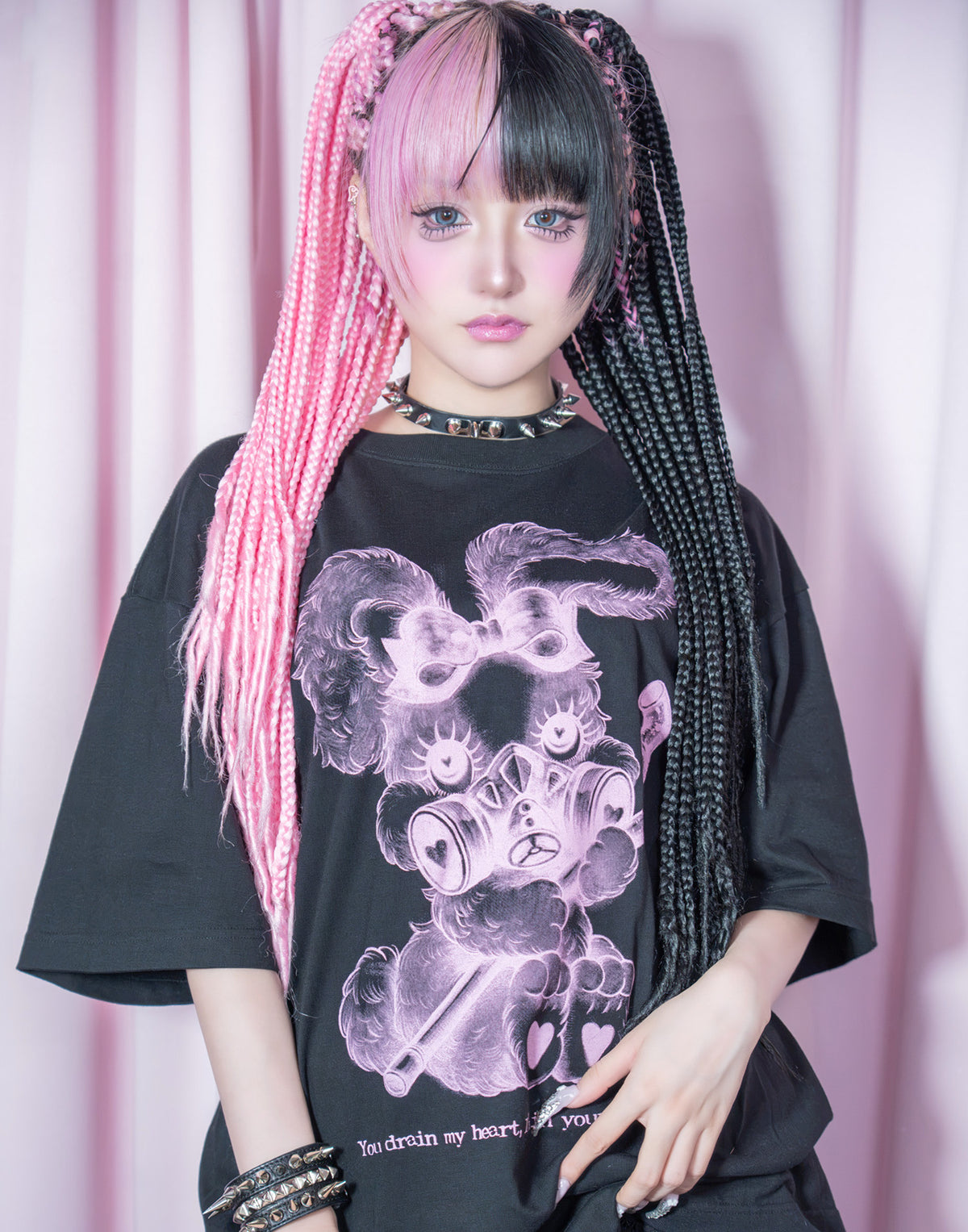 AVENCHUMU Bunny illustration T-shirt