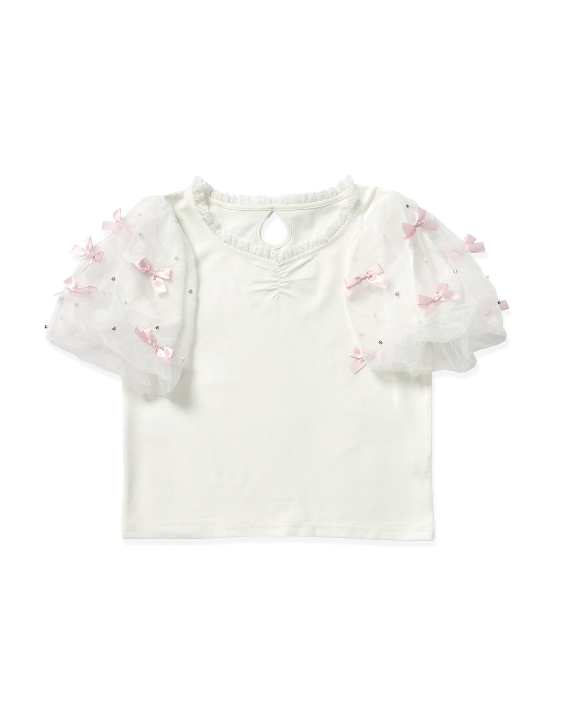 mellfy memory Happiness ribbon puff Top
