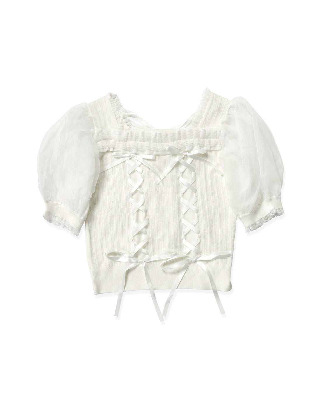 mellfy memory Hug me ribbon Top